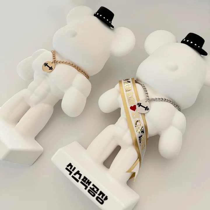빅베어브릭,근육토이베어,근육석고방향제,빅베어브릭석고방향제,대형베어브릭석고방향제,집들이선물,개업축하선물,인테리어소품