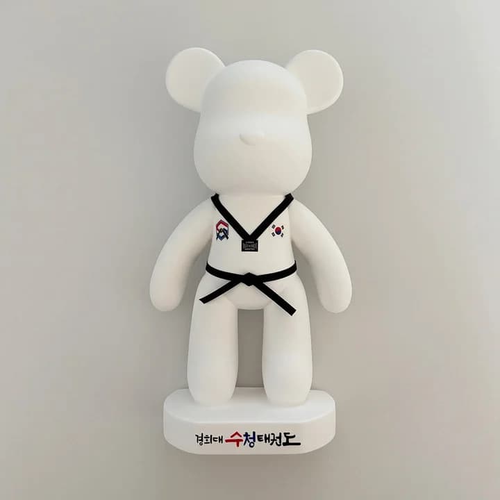 🥋태권도,빅베어브릭,대형베어브릭,석고방향제,개업선물
