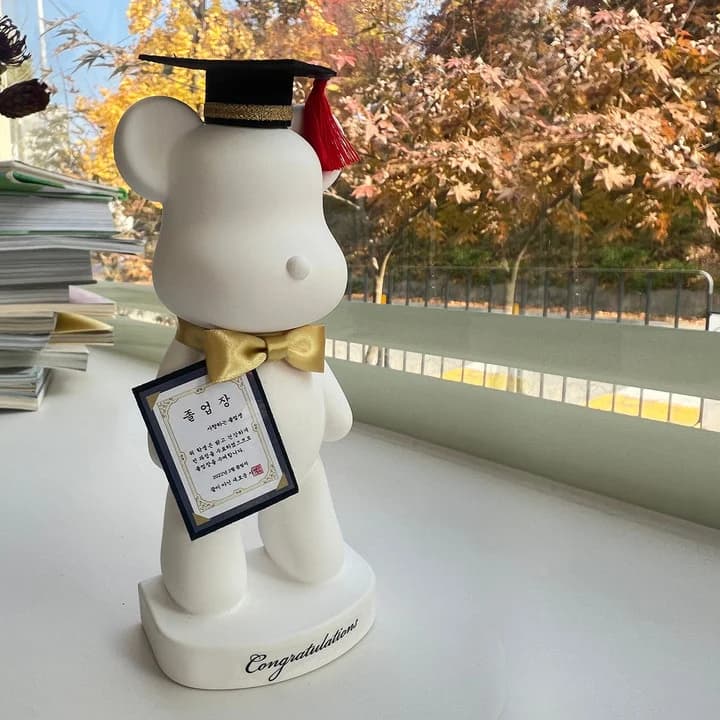 졸업선물,졸업식,학사모,졸업장,졸업,학사모석고방향제